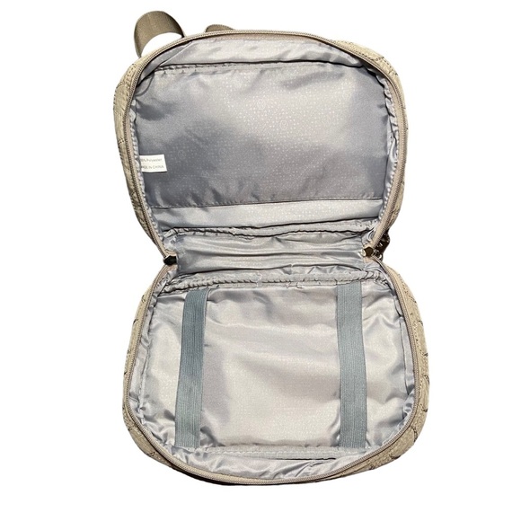 Soho Diaper Bag Tan Neutral Quilted Carrying Strap Small Travel - Picture 5 of 6